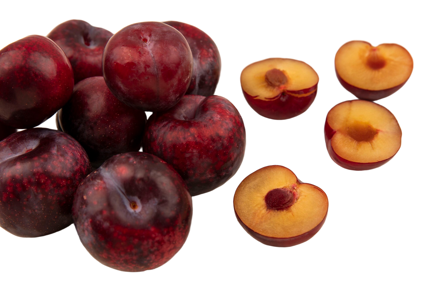 plums (yellow flesh)